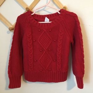 Gap red sweater